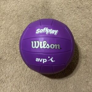 purple Wilson soft play avp volleyball (read description)